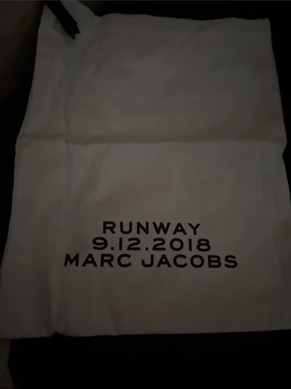 Marc Jacobs White Presentation Box with Black Logo